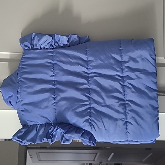 Ruffled sleeve coat vest - Picture 3 of 5